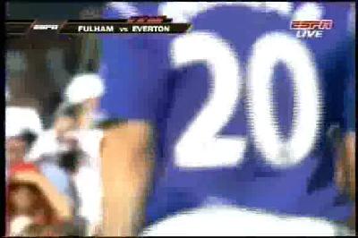 Fulham 0-2 Everton